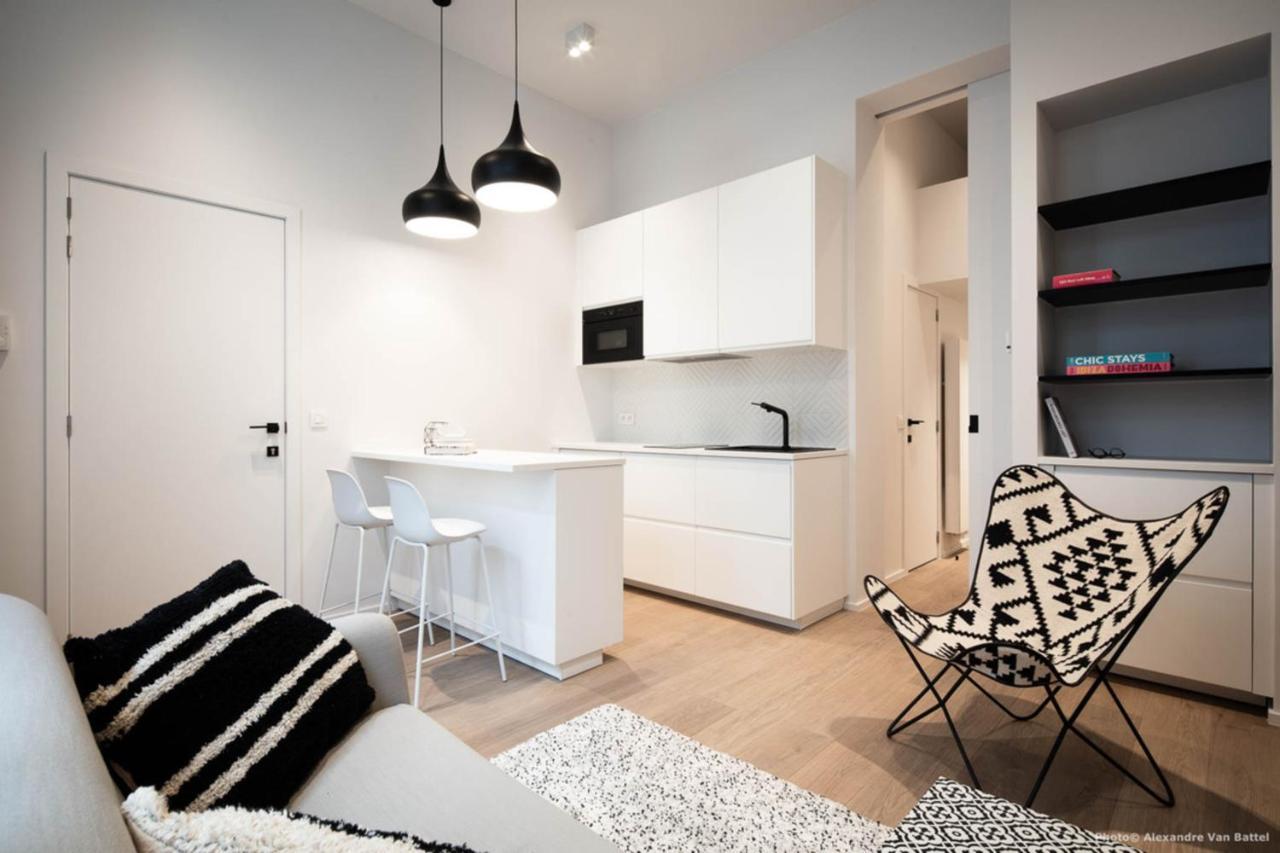 Studios Fully Equipped Near Place Stephanie Brussels Exterior photo
